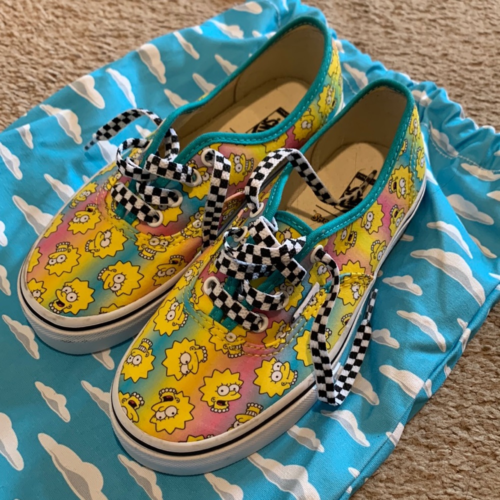 Vans-Custom Lisa Simpsons
